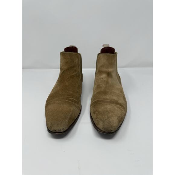 Magnanni Mens Size 9 Suede Chelsea Boots - Picture 1 of 9